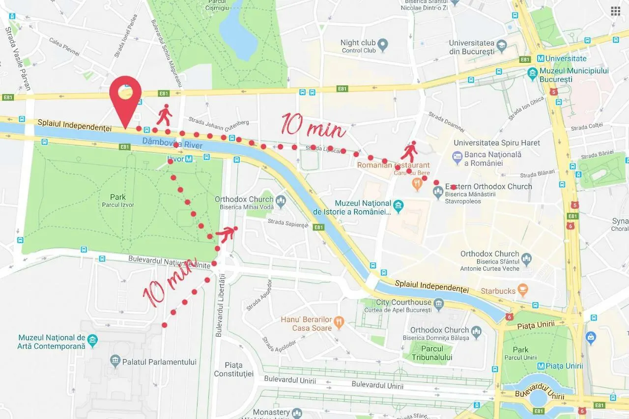 Qult - Golden Nest Apartment Bucharest